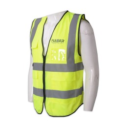 D340  Customized industrial uniform reflective strip sleeveless vest industrial uniform manufacturer fluorescent color  printed hi vis vests  zip up hi vis vest  Highways Department design H6137E D340  Customized industrial uniform reflective strip sleeveless vest industrial uniform manufacturer fluorescent color  printed hi vis vests  zip up hi vis vest  Highways Department design H6137E